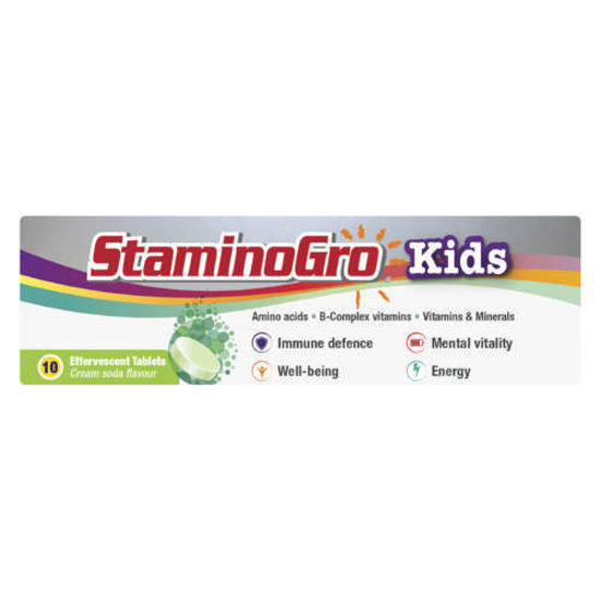 Picture of Staminogro Kids Fizzy  Cream-Soda 10's