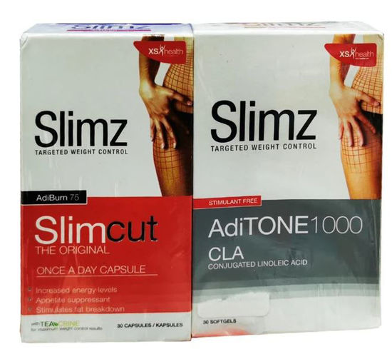 Pharmacy Direct. Slimz Banded - AdiBurn 75 + Aditone CLA 1000