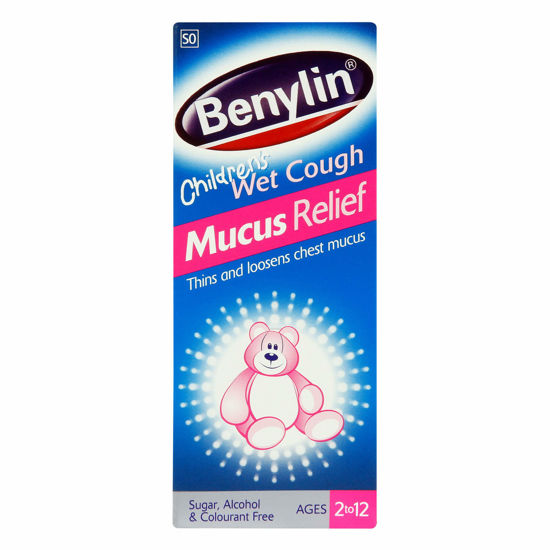 Picture of Benylin Children's Wet Cough Mucus Relief 100ml