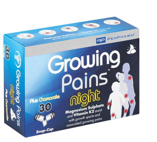 Picture of Growing Pains Night Capsules 30's