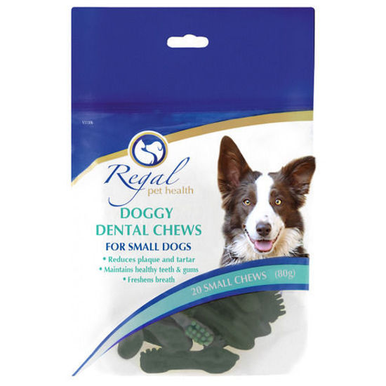 Picture of Regal Doggy Dental Chews Small 20's