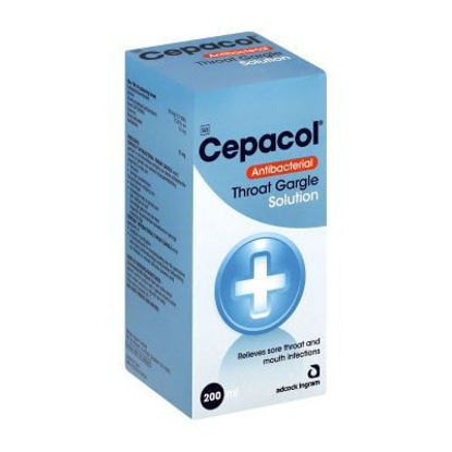 Picture of Cepacol Antibacterial Throat Gargle 200ml