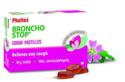 Picture of Bronchostop Cough Pastilles 20's