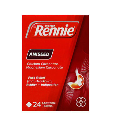 Picture of Rennie Aniseed Chewable Tablets 24's