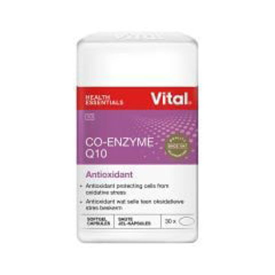 Picture of Vital Co-Enzyme Q10 Capsules 30's