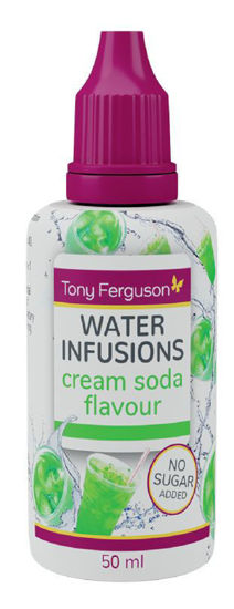 Picture of Tony Ferguson Water Infusion Drops 50ml - Cream Soda