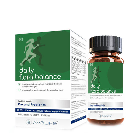Picture of Avalife Daily Flora Balance  Capsules 30's