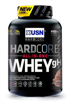 Picture of USN Hardcore Whey Dutch GH Chocolate 1.8kg