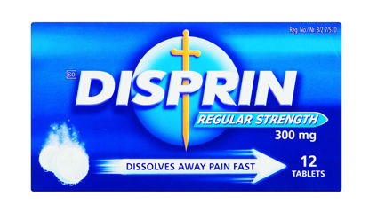 Picture of Disprin Regular Strength Tablets 12's