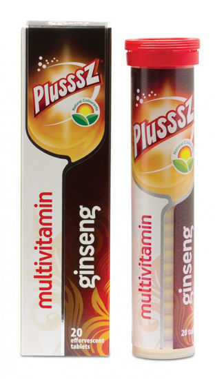 Picture of Plusssz Ginseng Multivitamin  Effervescent Tablets  20's