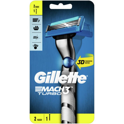 Picture of Gillette Blade Mach 3 Turbo Cartridges 2