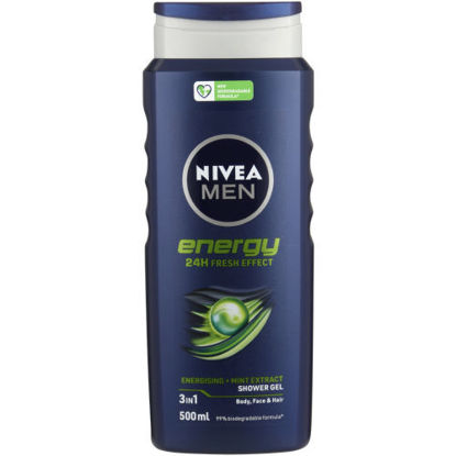 Picture of Nivea Men Energy 3-in-1 Shower Gel 500ml