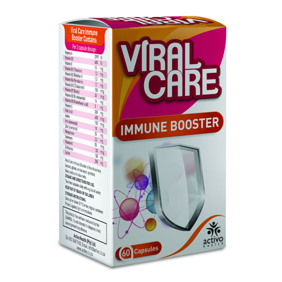 Picture of Viral Care Immune Booster Capsules 60's