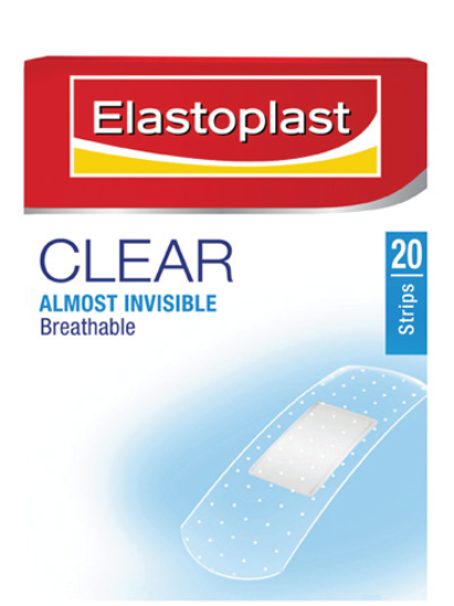 Picture of Elastoplast Clear Plasters 20's