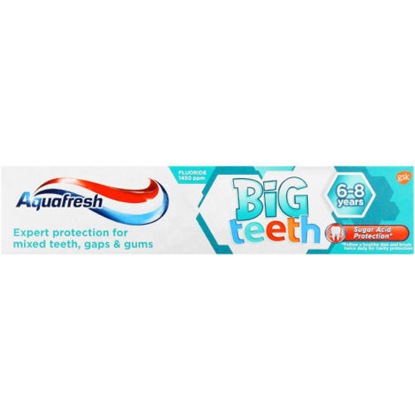 Picture of Aquafresh Big Teeth Toothpaste 75ml