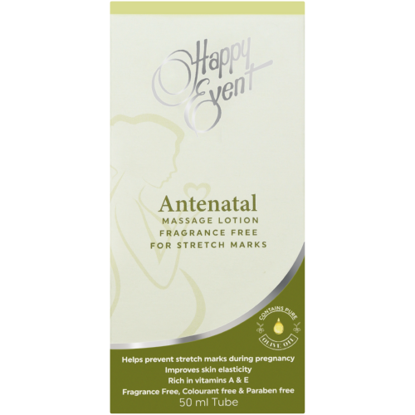 Picture of Happy Event Antenatal Massage Fragrance Free Lotion 50ml