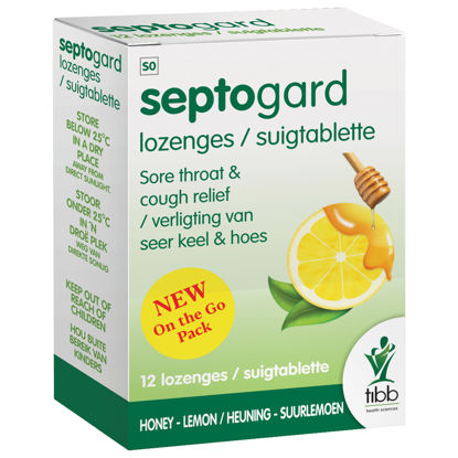 Picture of Tibb Septogard Throat Lozenges 12’s